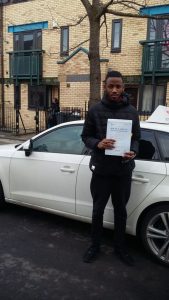 Manchester Passing Driving Student